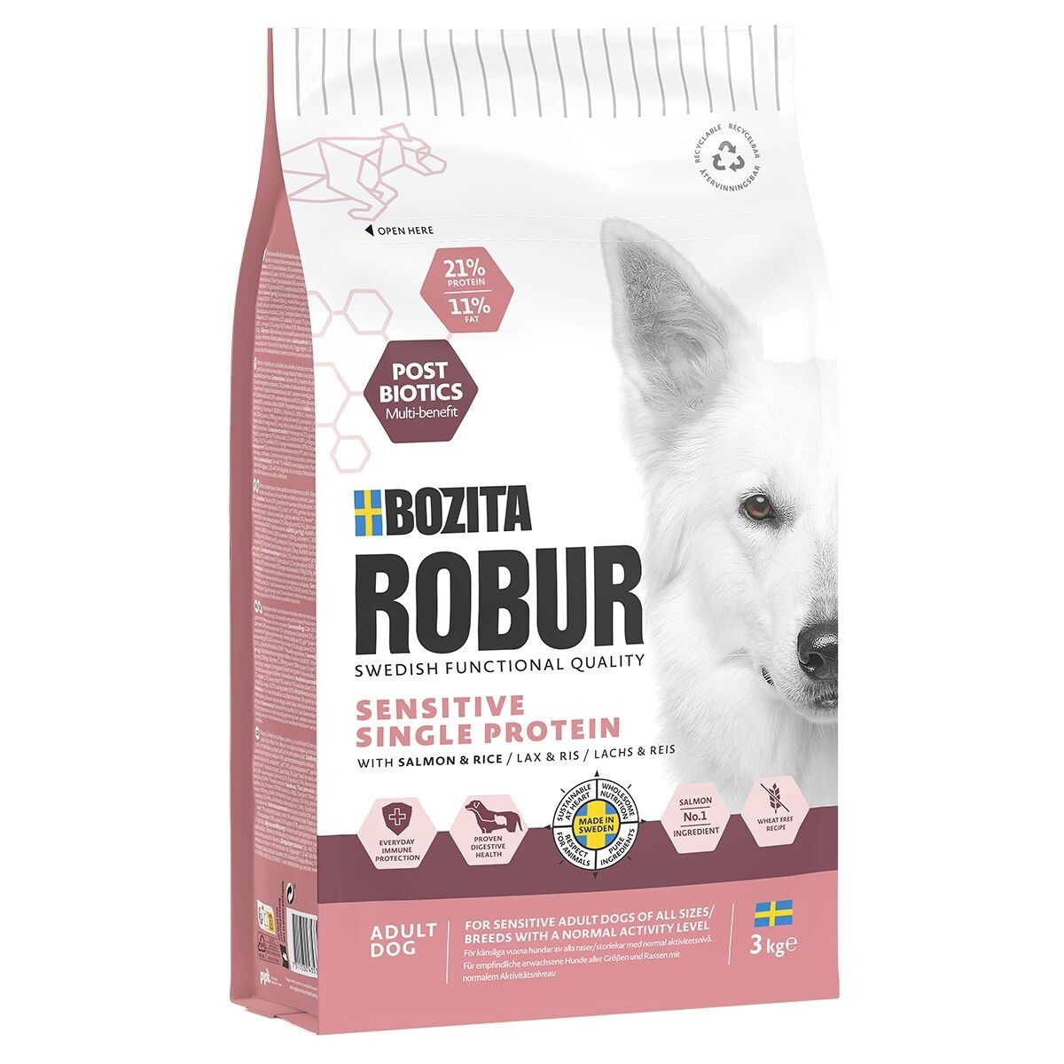 Robur Adult Sensitive Single Salmon