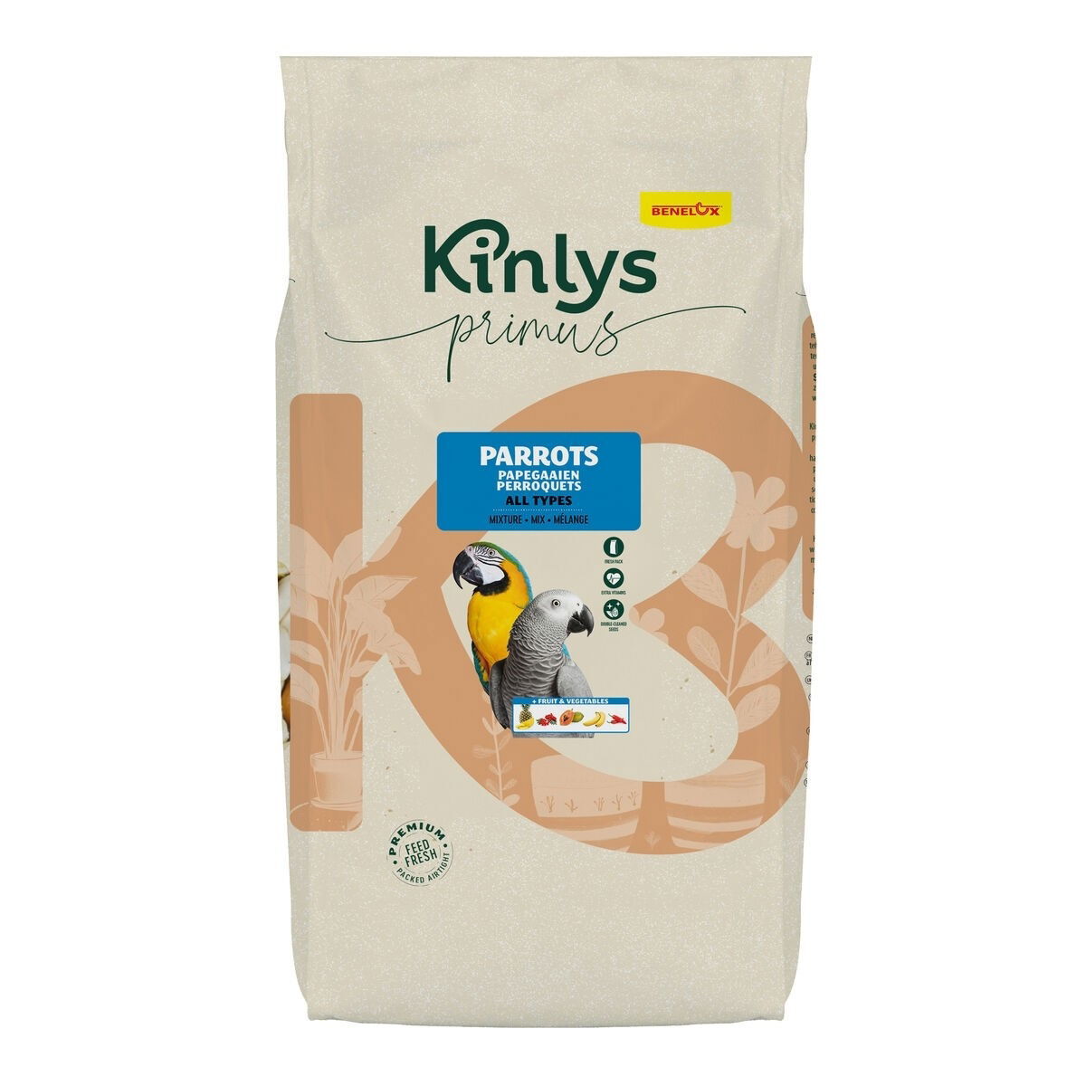 PRIMUS MIXTURE FOR PARROTS 800 G