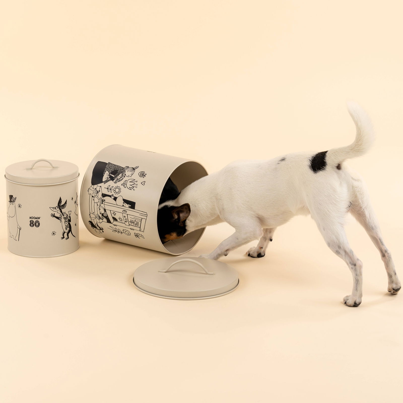 Moomin for Pets tin jar Moomin 80 years
