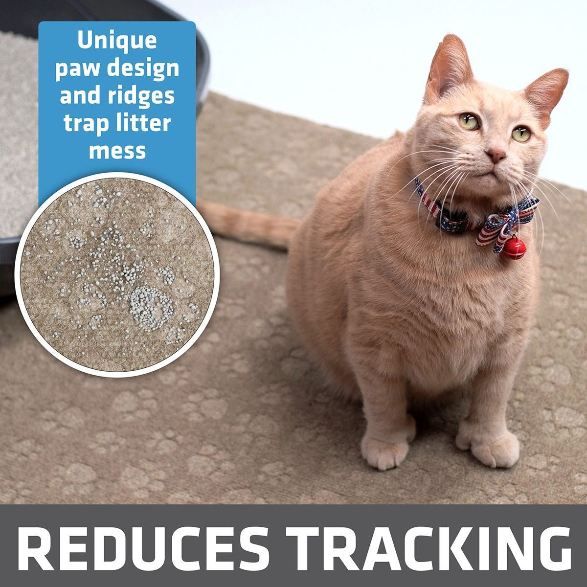 Drymate Litter trapping mat taupe