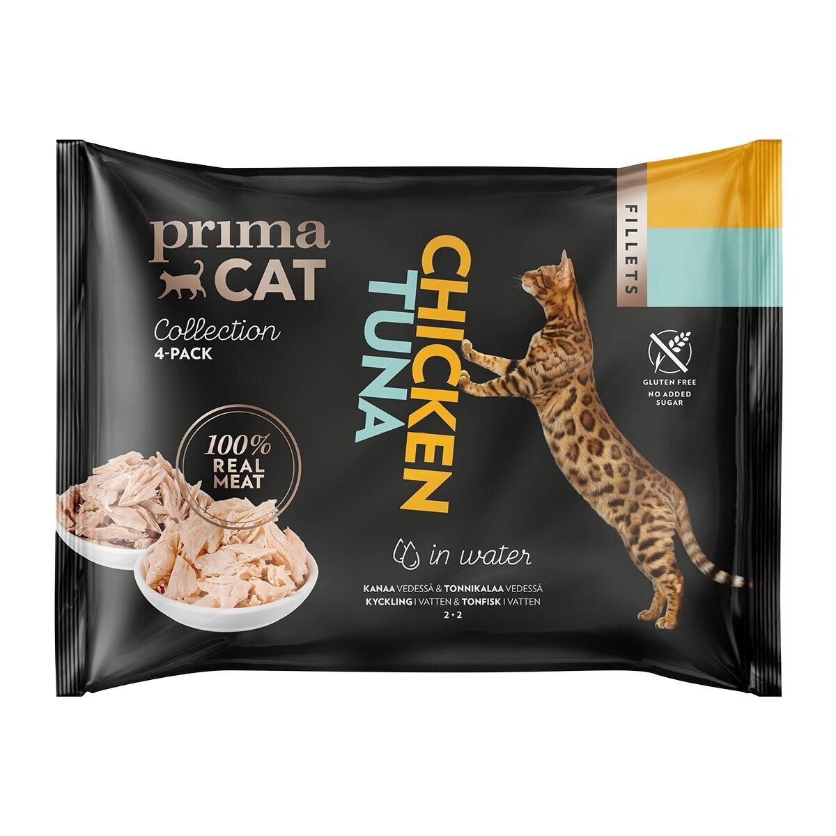 Prima Cat Tonfisk med Kyckling i Gelé