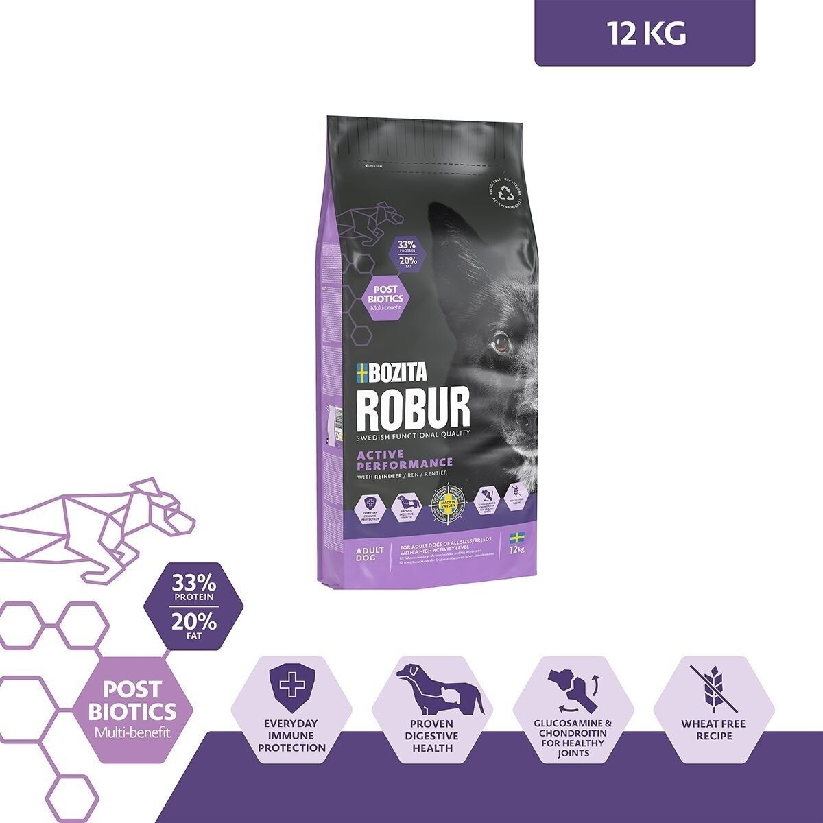 Robur Adult Performance Reindeer 12kg
