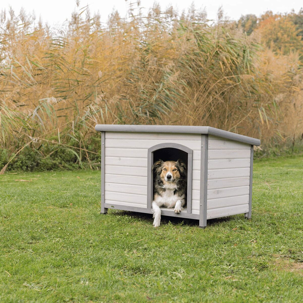 TRIXIE Natura Hundkoja platt-tak gr