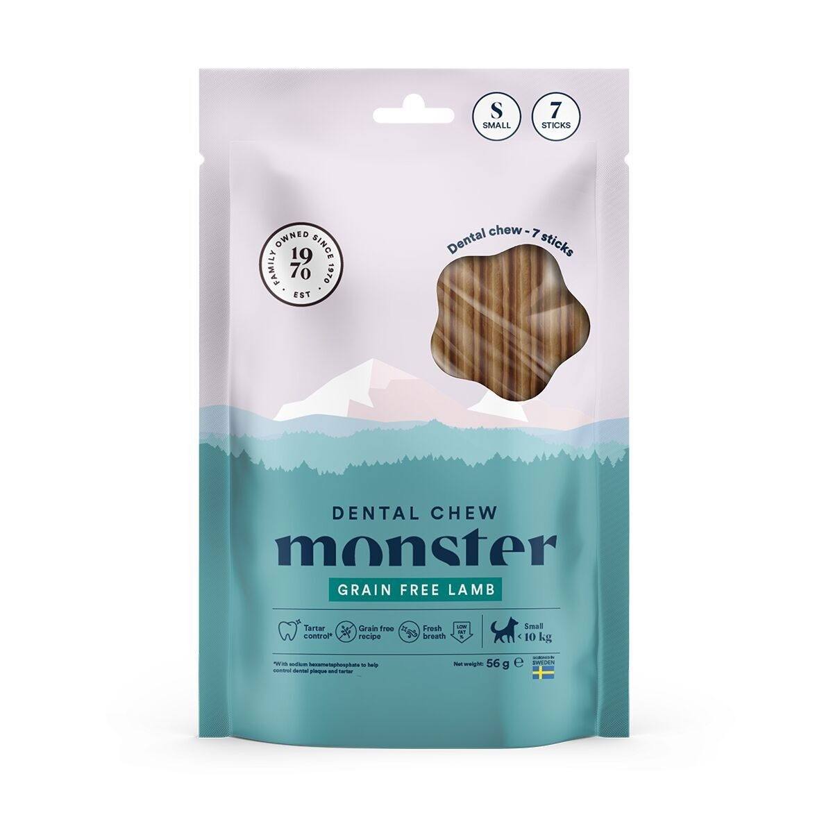 Monster Dog Dental Chew Lamb Small