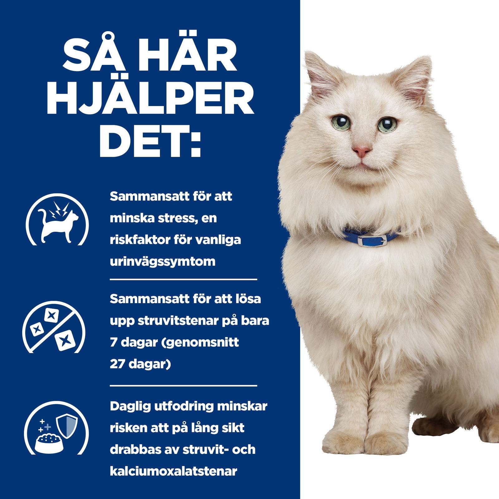 Hills Diet Cat c/d Urinary Stress Ch. Pouch 12x85g