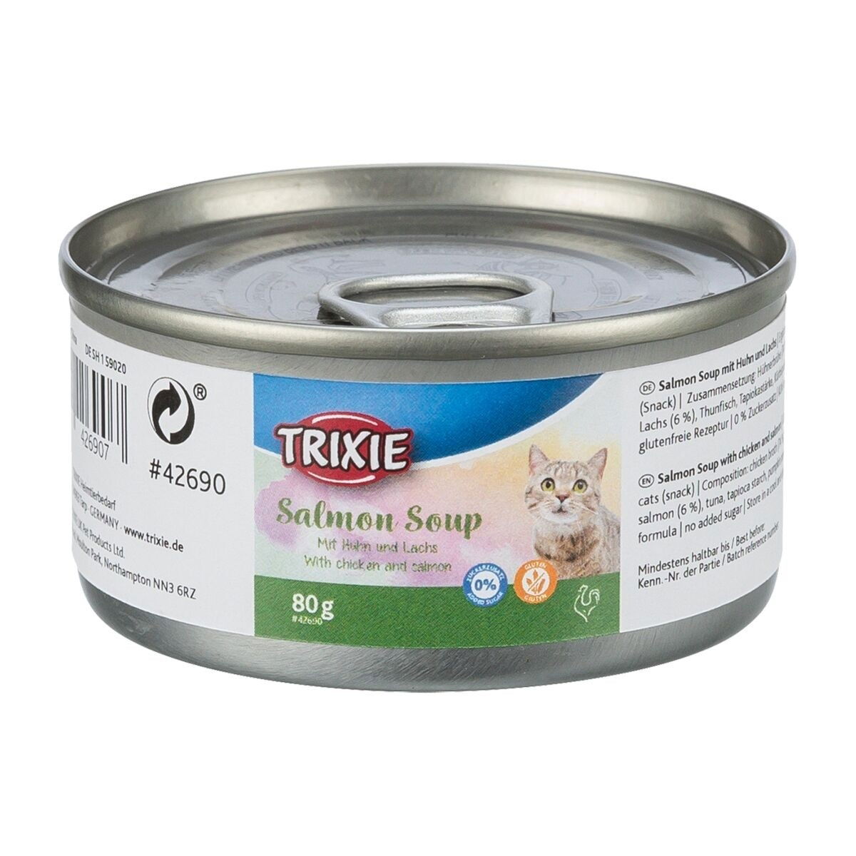 Salmon Soup with chicken and salmon