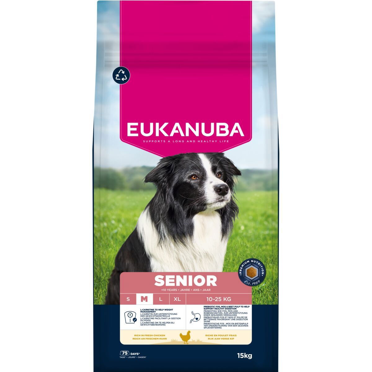 Eukanuba Senior Medium 15 kg