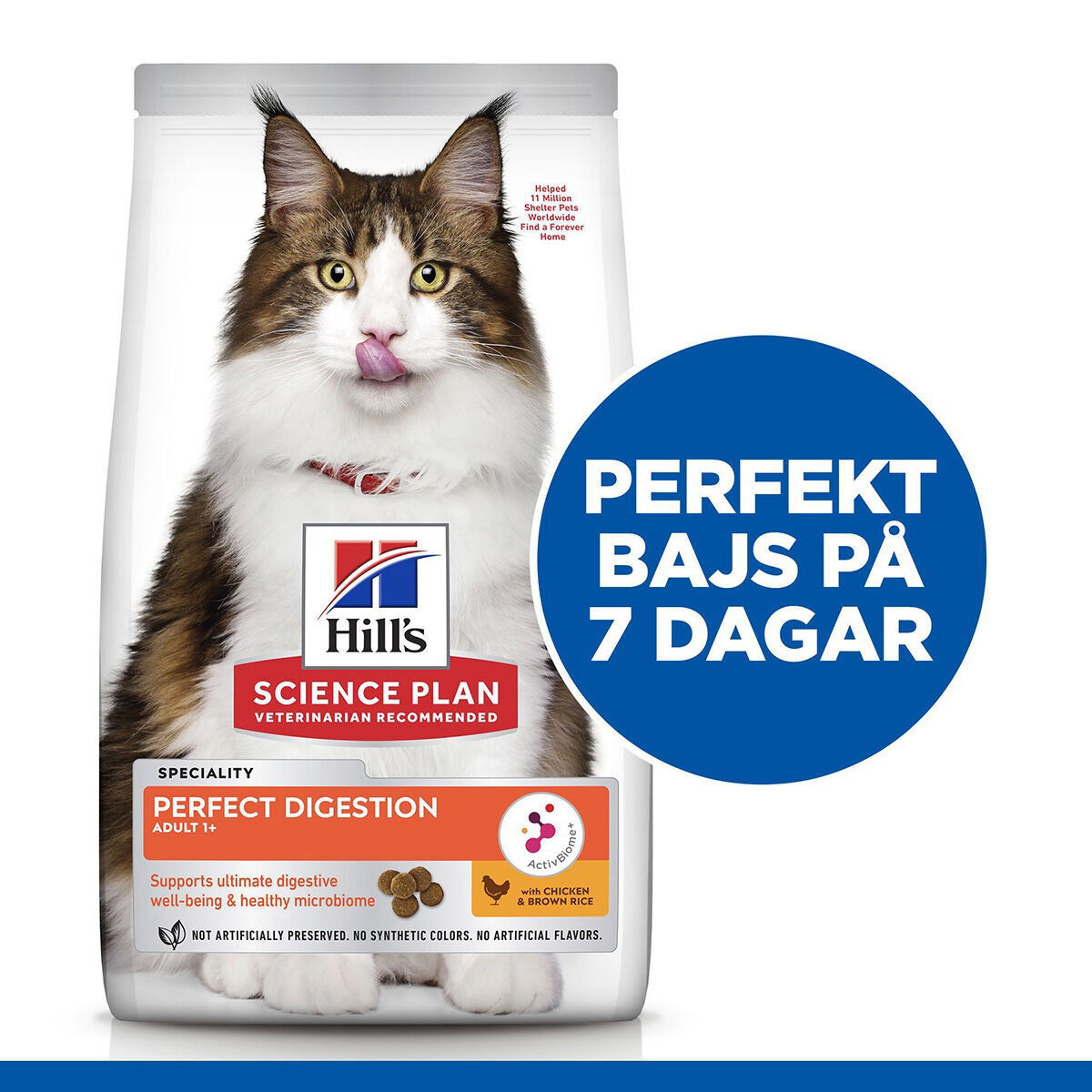 Science Plan Cat Perfect Digestion Adult 1+ Chicken&Brown rice