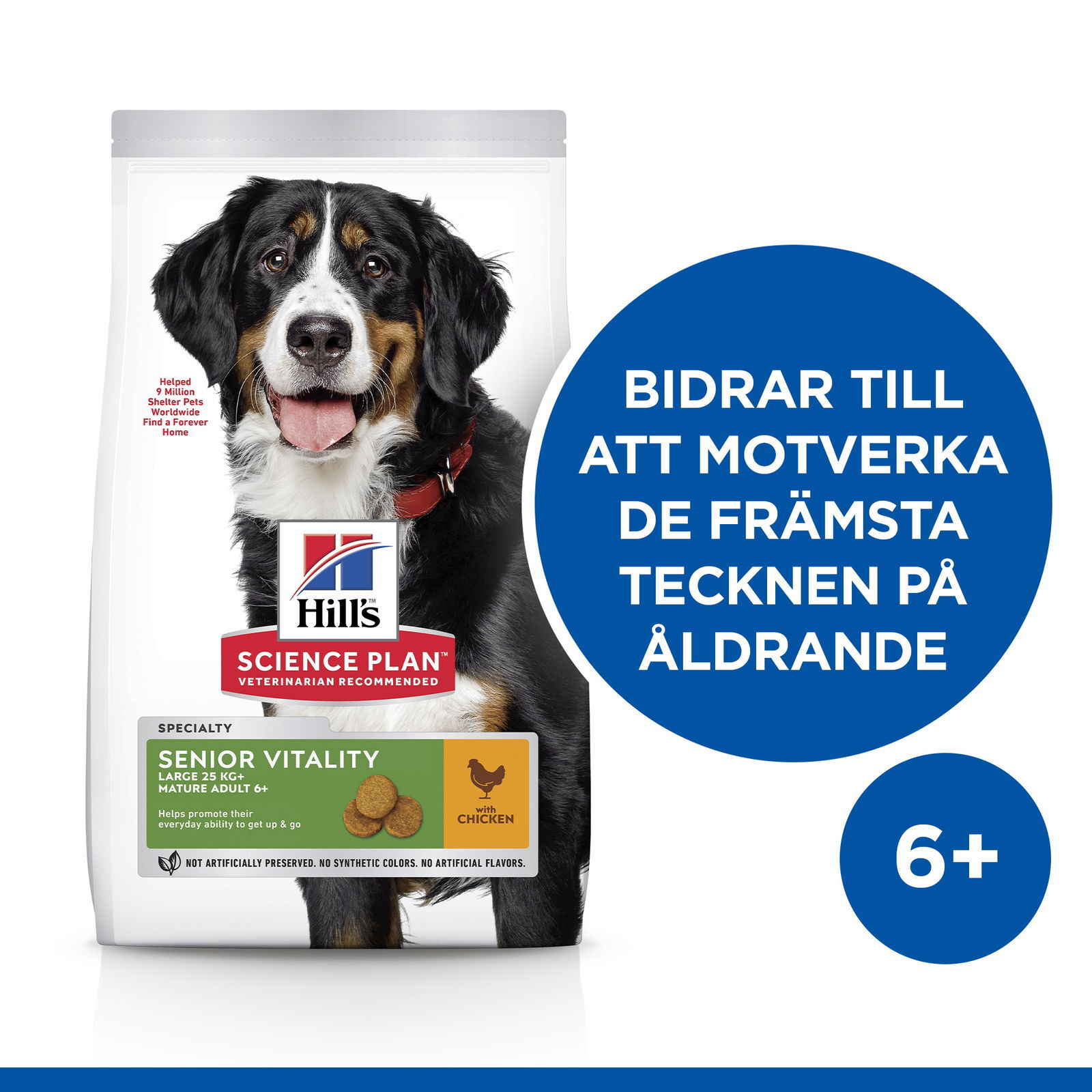 Hill's Science Plan Dog Senior Vitality Large Breed