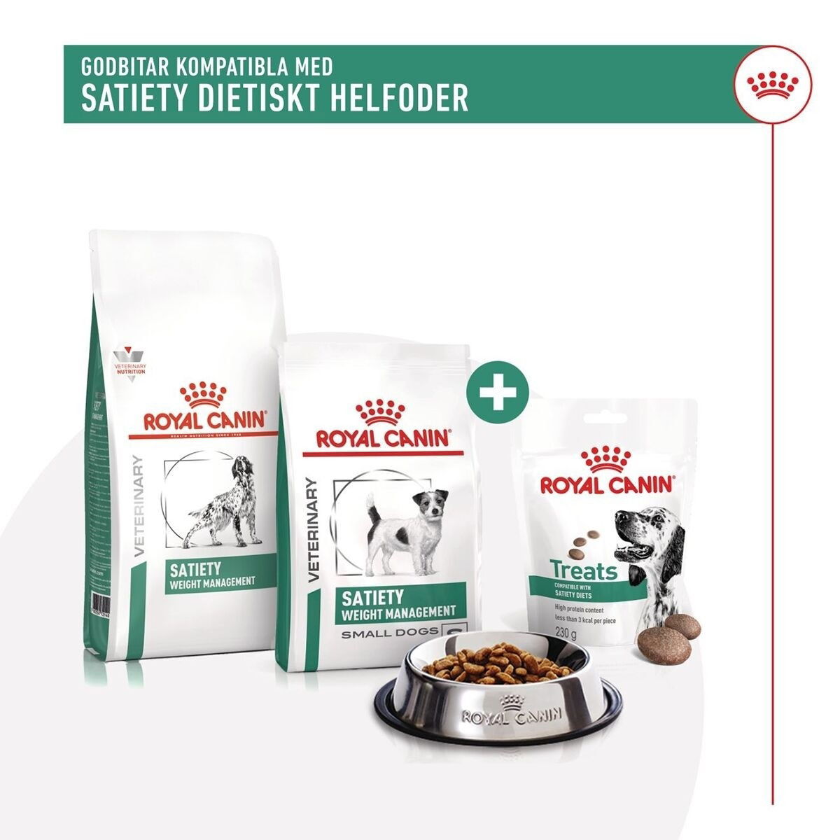 Royal Canin Veterinary Diets Dog Satiety Treats 230g