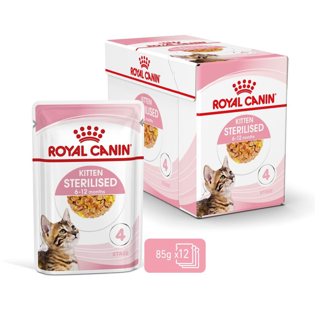 RC FHN Kitten Sterilised Jelly 12x85g