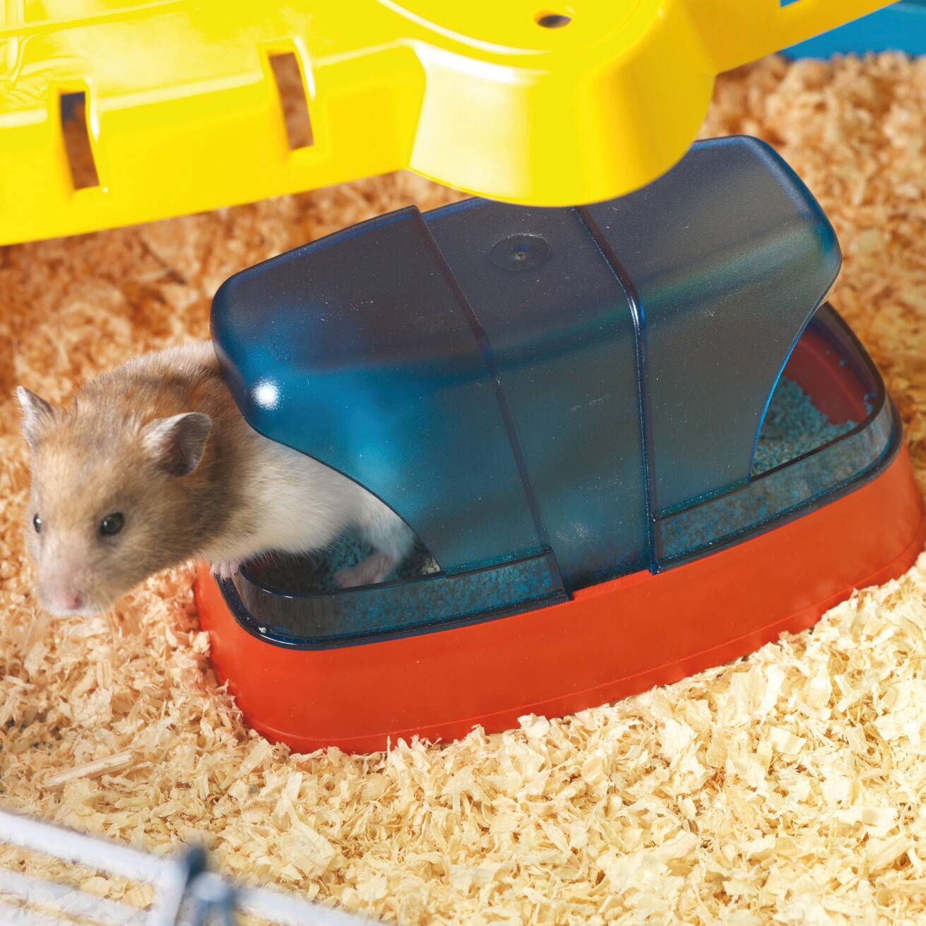 Hamstertoalett Plast Komplett