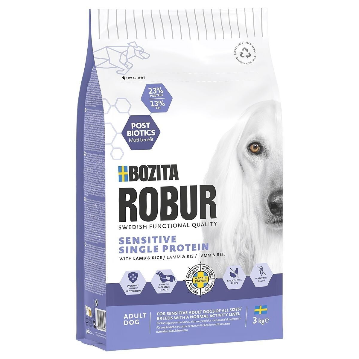 Robur Adult Sensitive Single Lamb