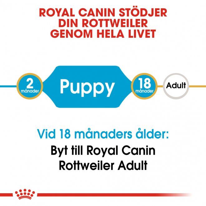Royal Canin Rottweiler Puppy torrfoder för hundvalp