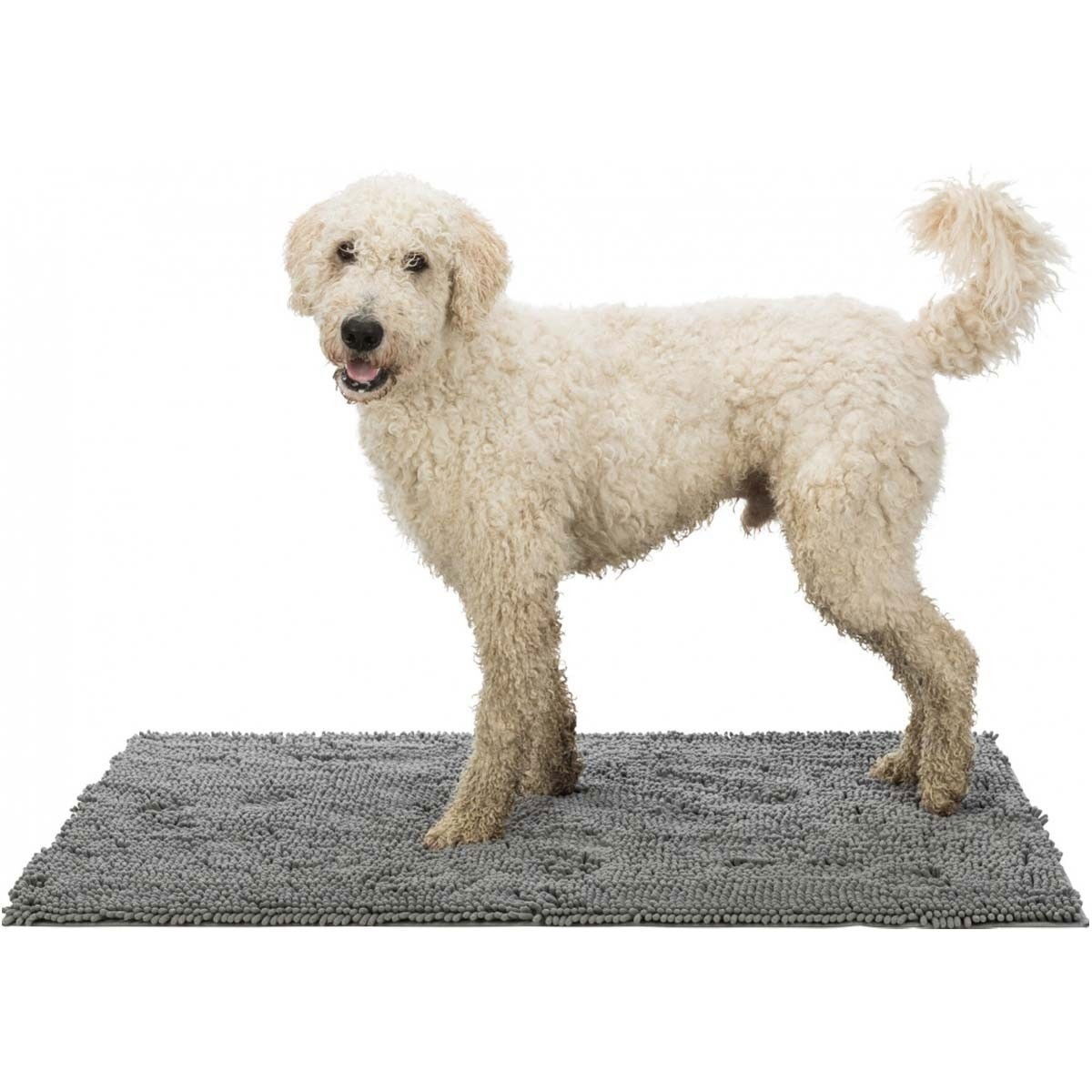 Trixie dirt-absorbing mat grey