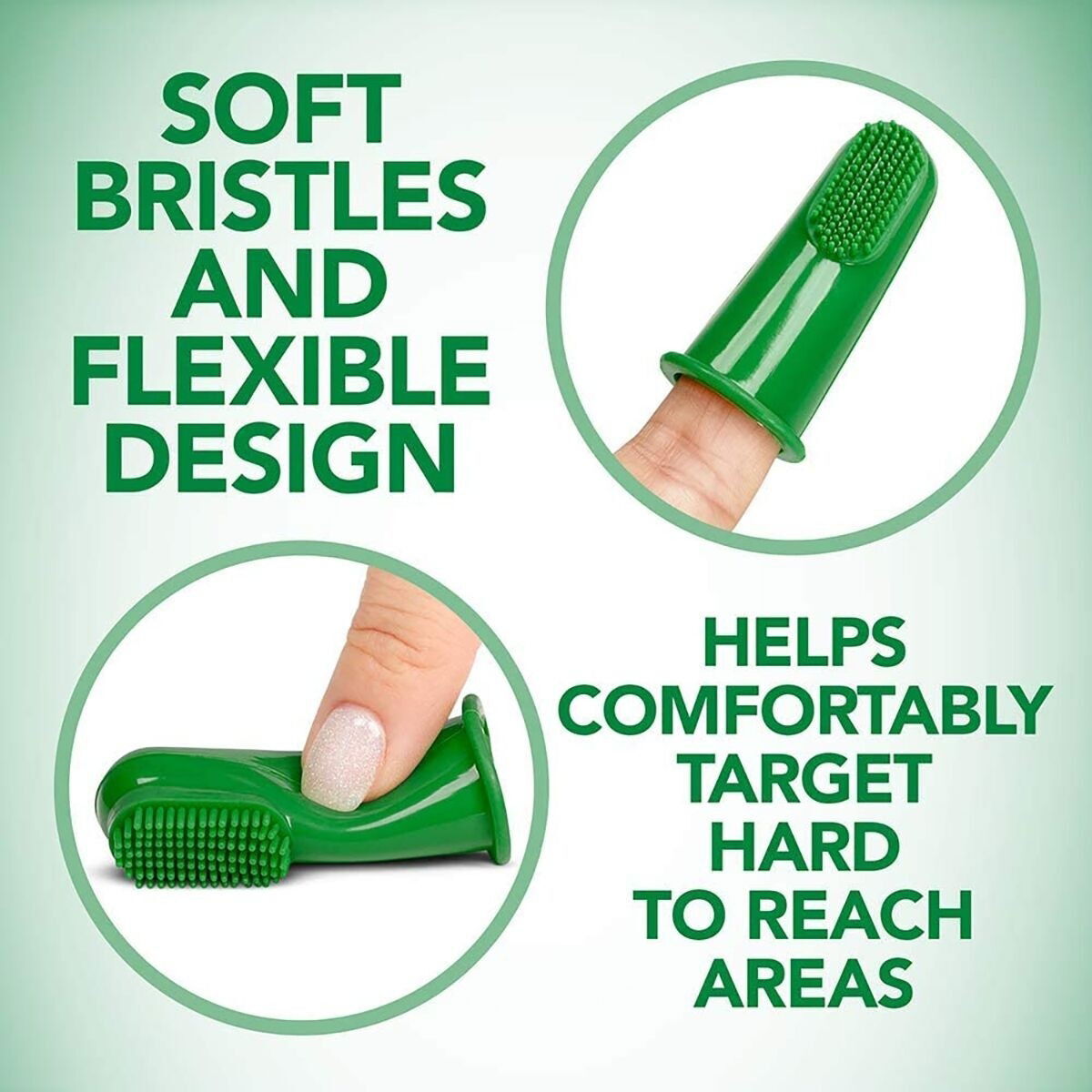 Vet's Best Silicon Toothbrushes 5pcs