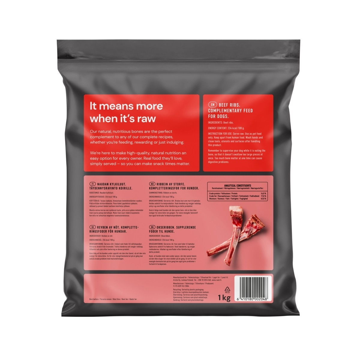 Nutriment by Rauh! Beef Ribs 1kg