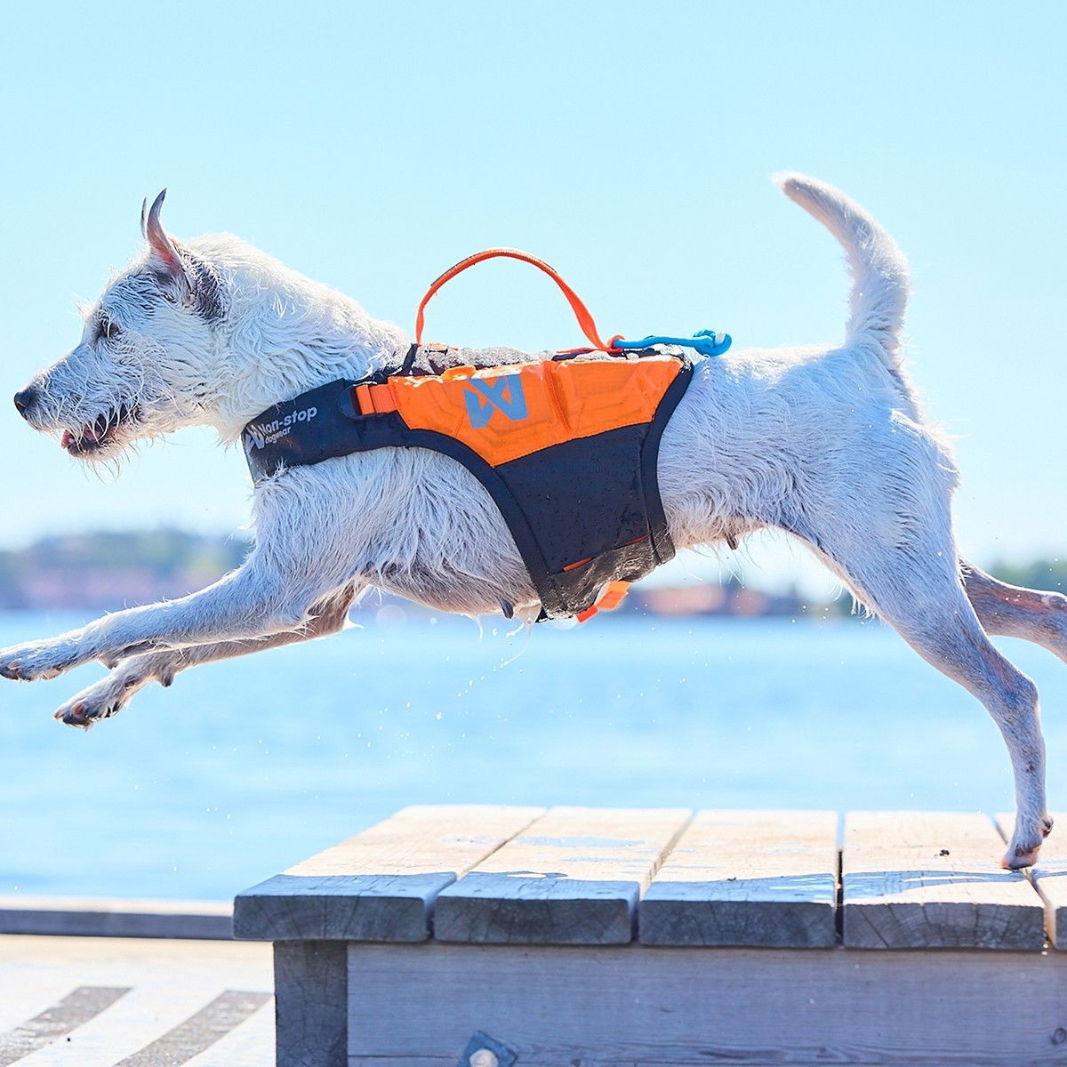 Non-Stop Protector life jacket black/orange