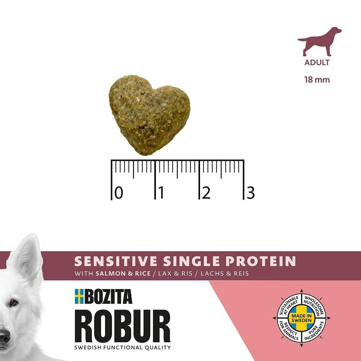 Robur Adult Sensitive Single Salmon