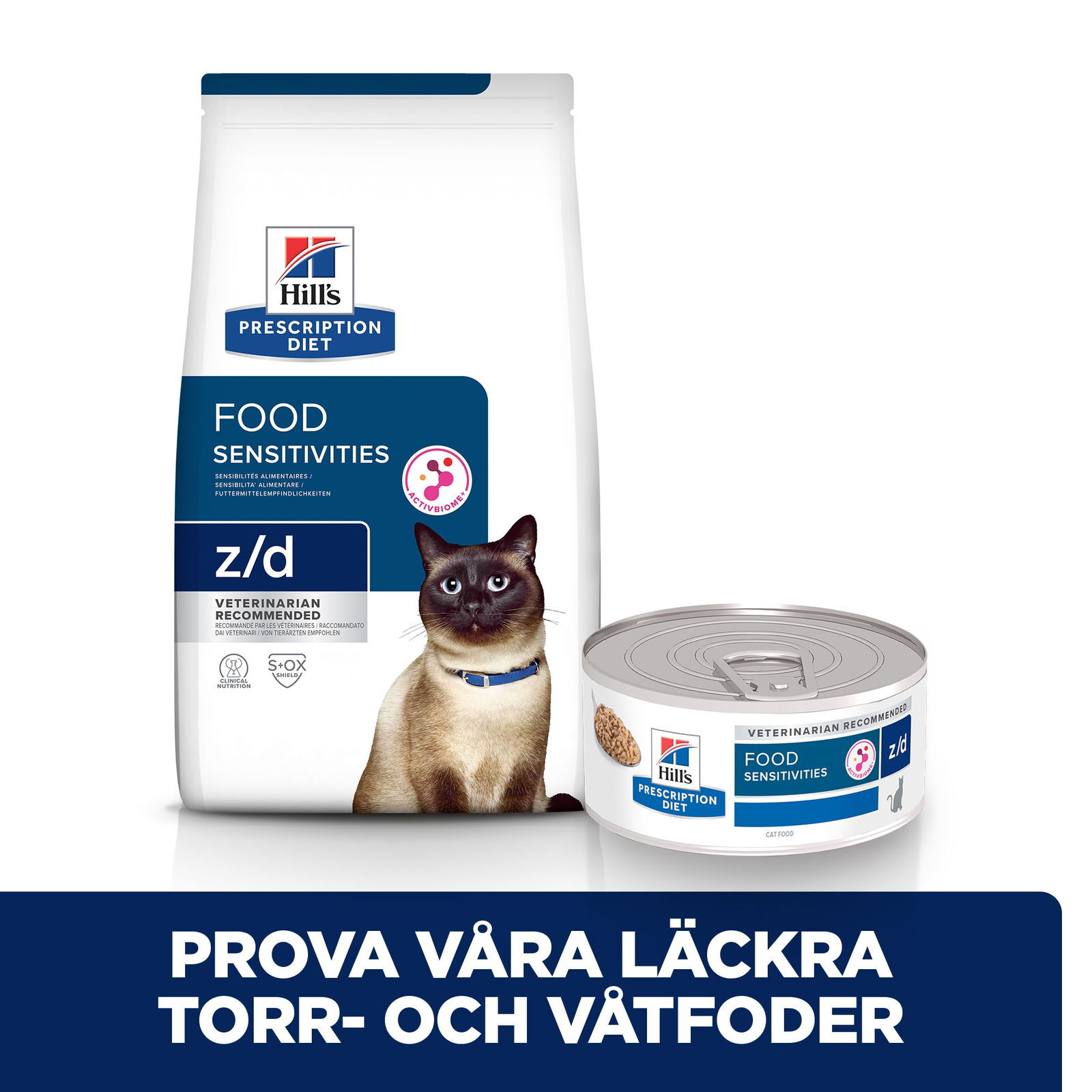 Hill's PRESCRIPTION DIET z/d kattfoder