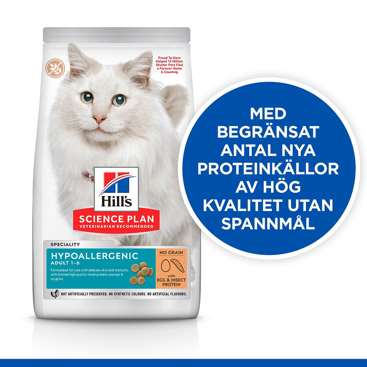 Hill's SP Cat Hypo Egg&Insect