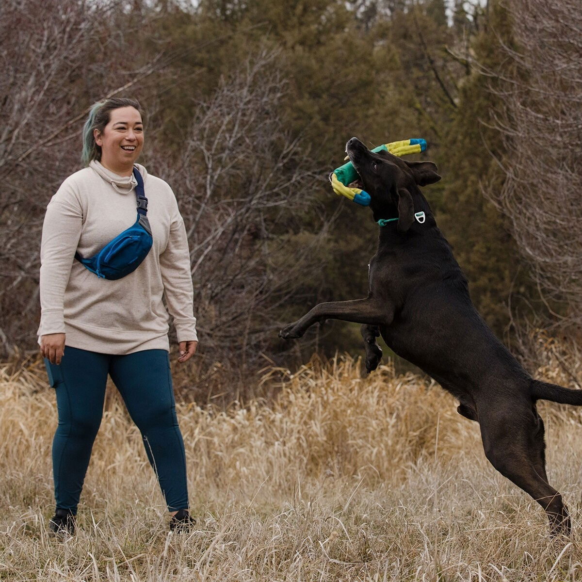 Ruffwear Pacific Loop Toy, Aurora Teal