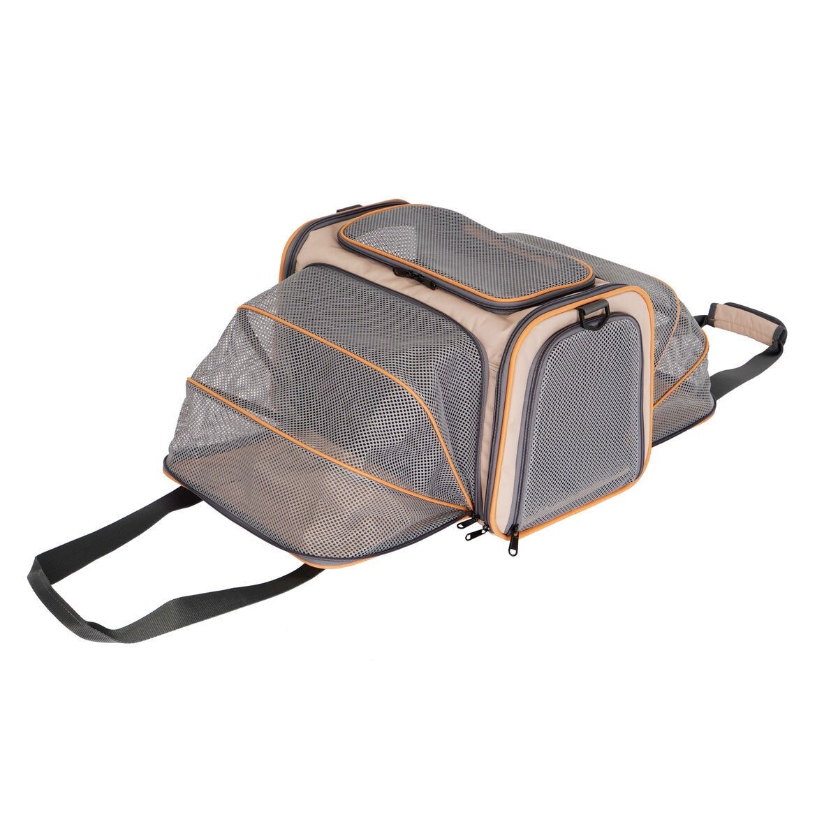 Feel Active Tour travel carrier with two expandable sides beige