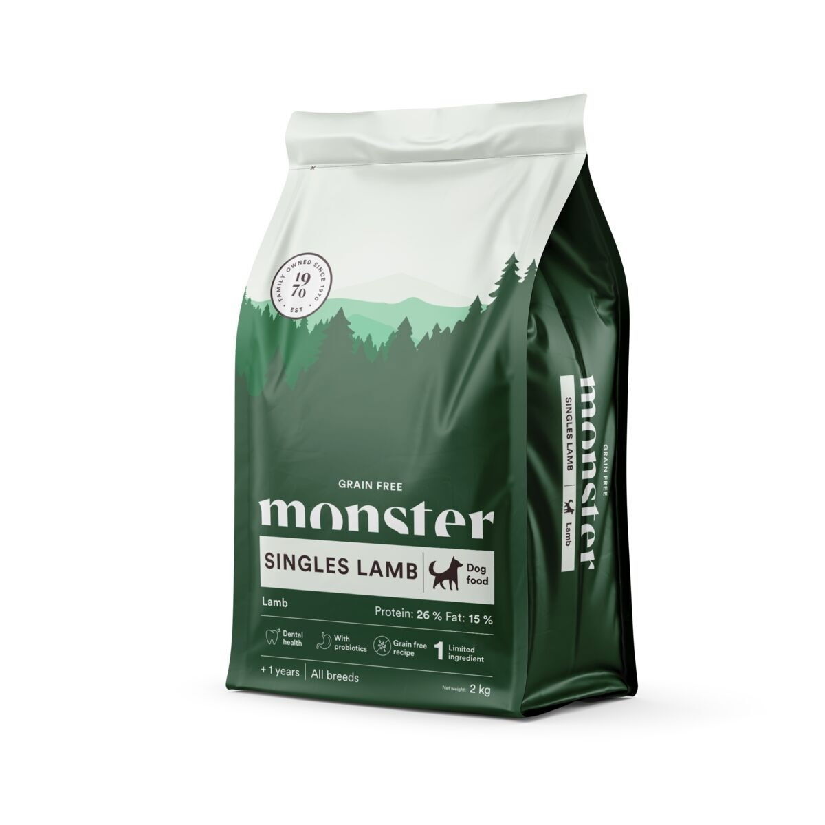 Monster Dog GF Singles All Breed Lamb